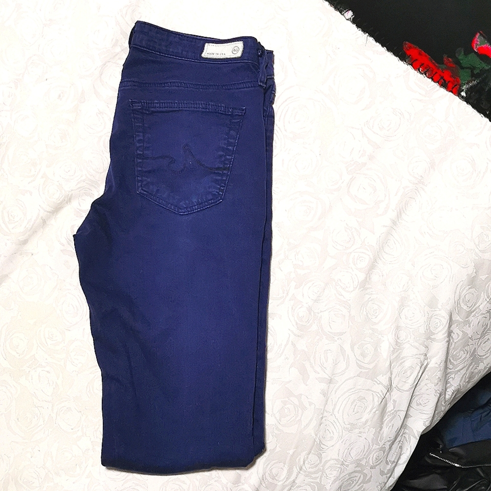 COPY - AG Jegging Sz 26R Navy Blue